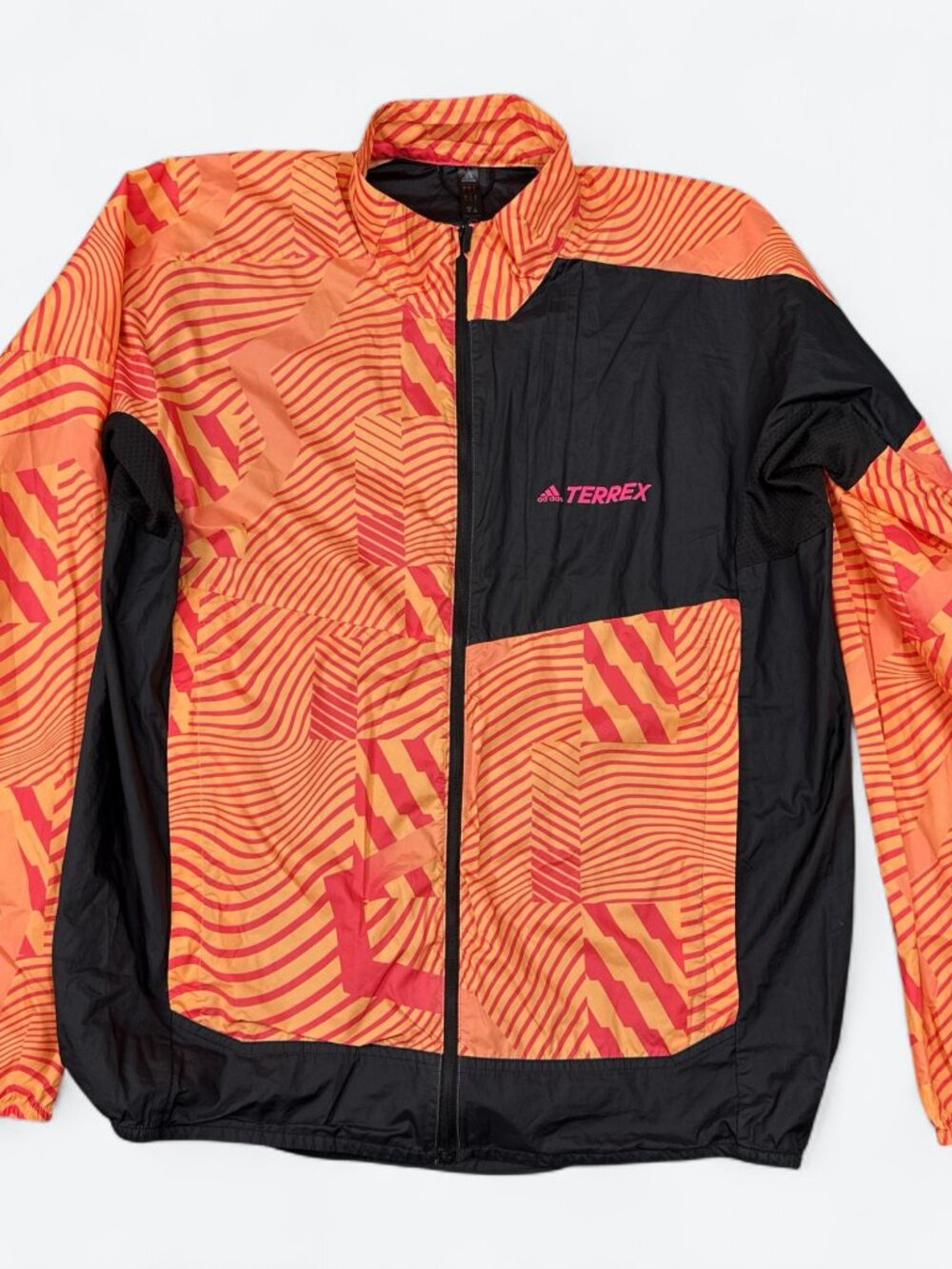 Adidas Terrex Wind Jacket HI6200 WIND.RDY Orange Size L